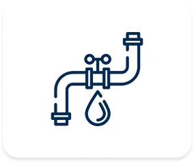 Plumbing leak repair icon