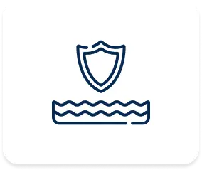 Moisture barrier protection icon