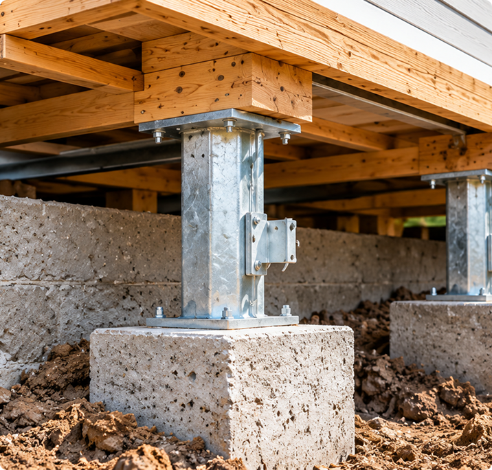 Permanent Foundations CMHS | Community Mobile Home Services